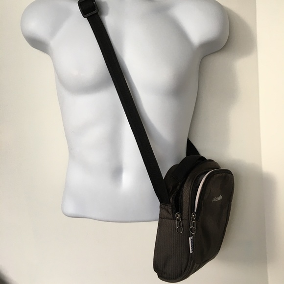 Pacsafe Other - PACSAFE Metrosafe LS 100 Crossbody Econyl Anti-Theft Technology Grey Travel